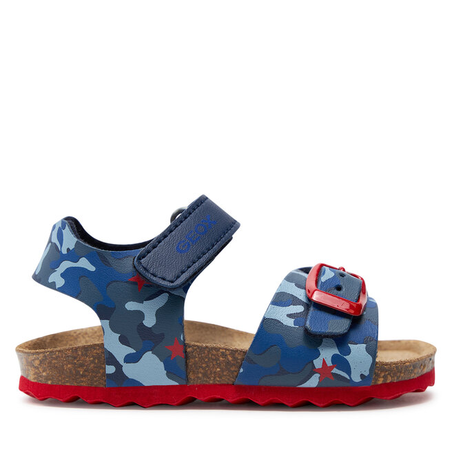 Sandały Geox B Sandal Chalki Boy B922QA 00454 - M Granatowy