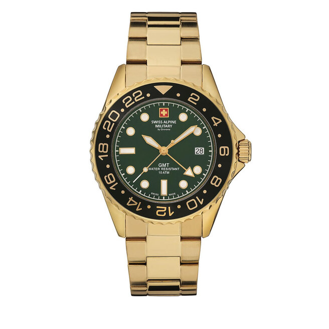 Swiss Alpine Military Ρολόι Swiss Alpine Military 7052.1114 Black/Gold