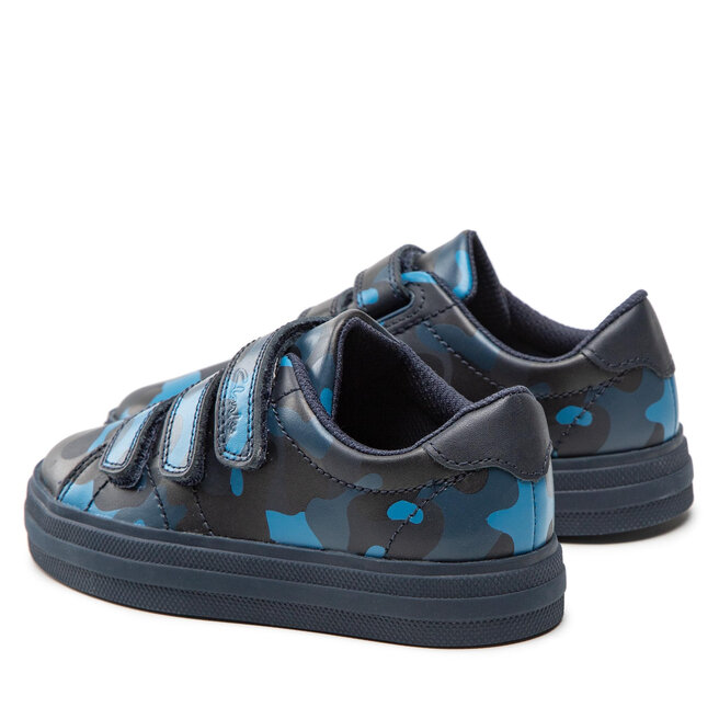 Clarks Sportcipő Clarks Nova Early K 261648087 S Navy Camo