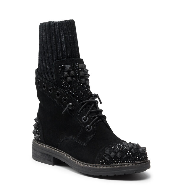 Botine Alma En Pena I21490 Crosta Black Alma Alma