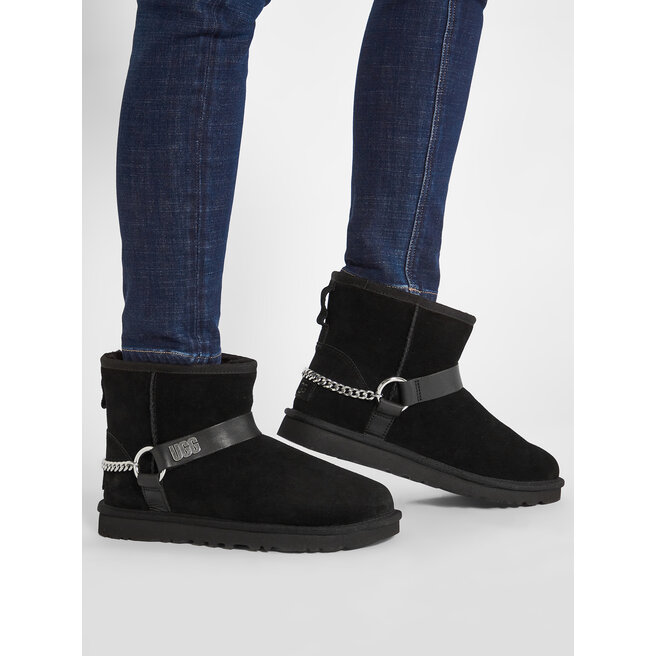 Ugg Pantofi Ugg W Classic Mini Chains II 1135090 Blk