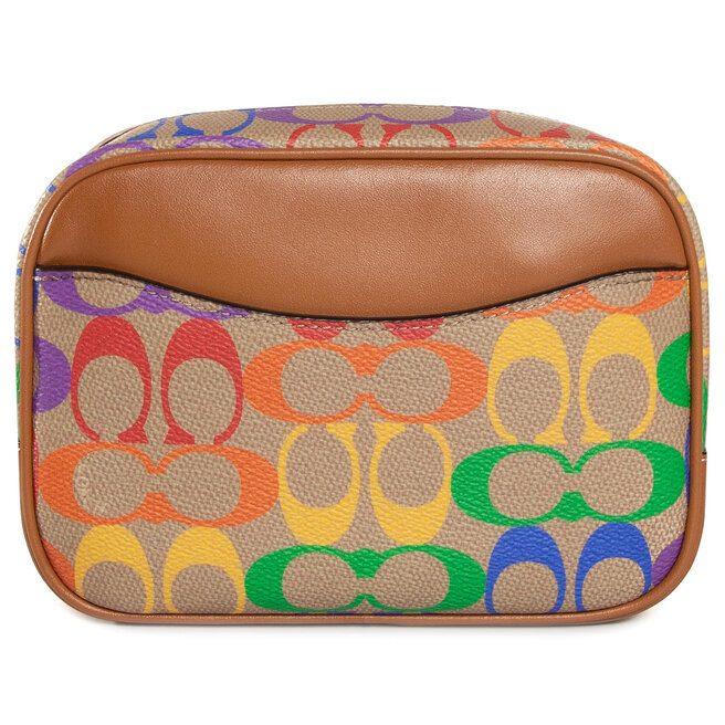 Handtasche Coach Ex W Sig Cam Bag 16 2880 B4R8T B4/Tan Penny Multi ...