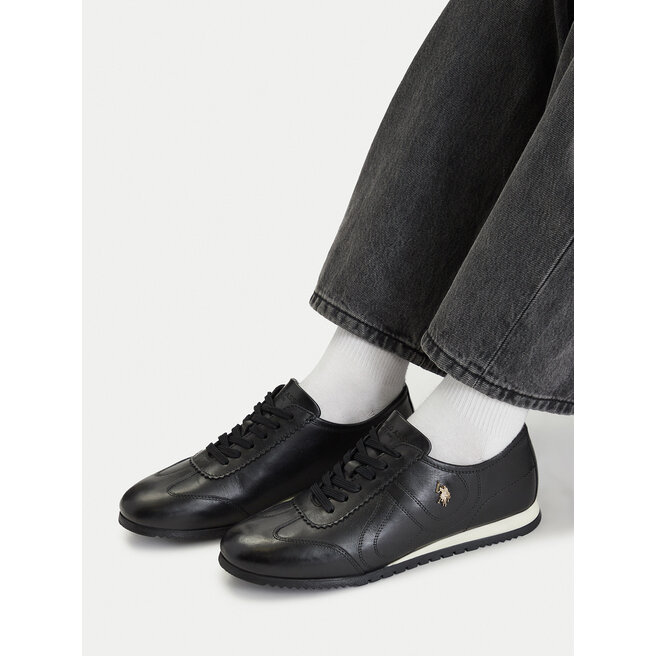 Sneakersy U.S. Polo Assn. EO-VERIS001W/GL1 Czarny
