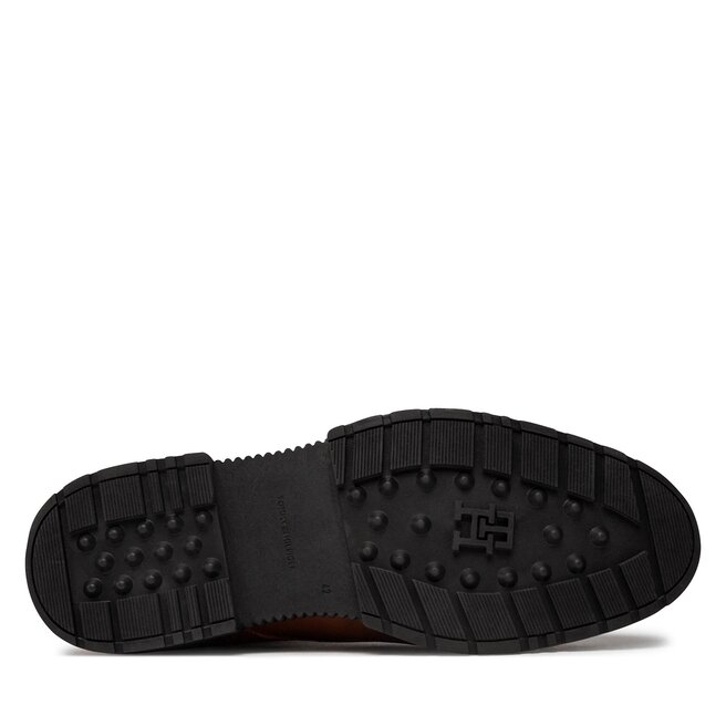 Tommy Hilfiger Ghete Tommy Hilfiger Comfort Cleated Termo Lth Boot FM0FM04651 Winter Cognac GVI
