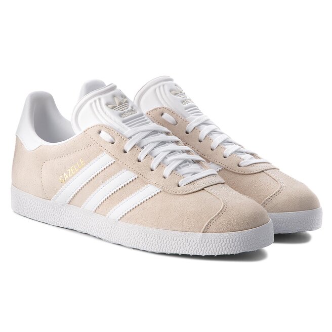 Buty adidas Gazelle B41646 Linen Ftwwht Ftwwht eobuwie .pl