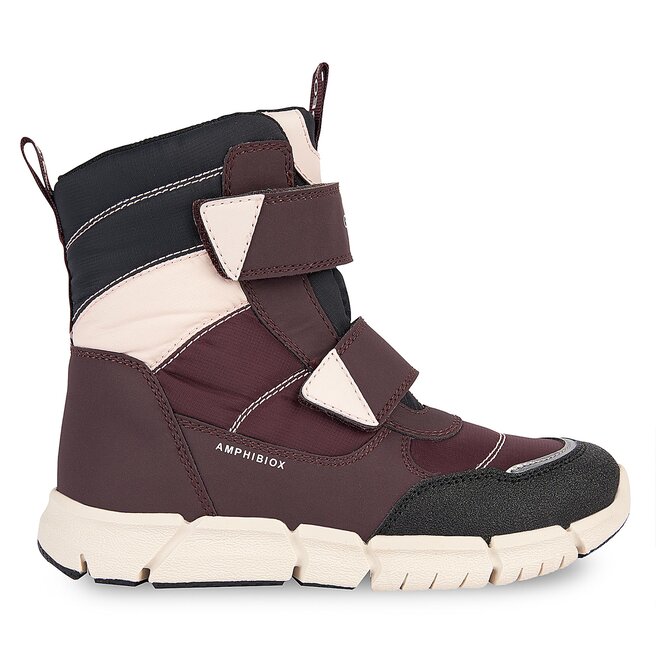 Śniegowce Geox J Flexyper Girl B Ab J16APB 0FU50 - D Bordowy