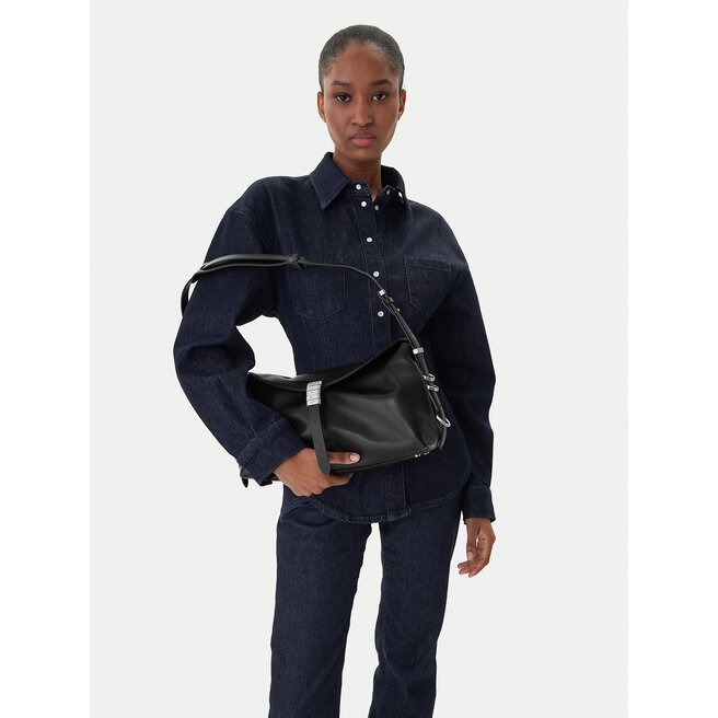 Torebka PINKO Saddle Baguette Classic AI 25-26 PL 105049 A1ZX Czarny -