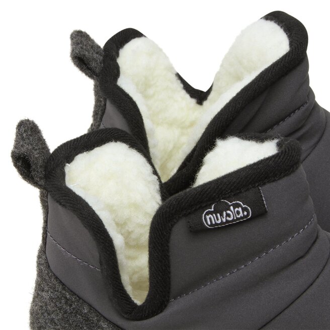 Nuvola Пантофи Nuvola Boot New Wool UNBOW685 Dark Grey