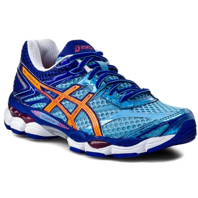 Cip Asics Gel Cumulus 16 T489N Soft Blue Nectarine Deep Blue