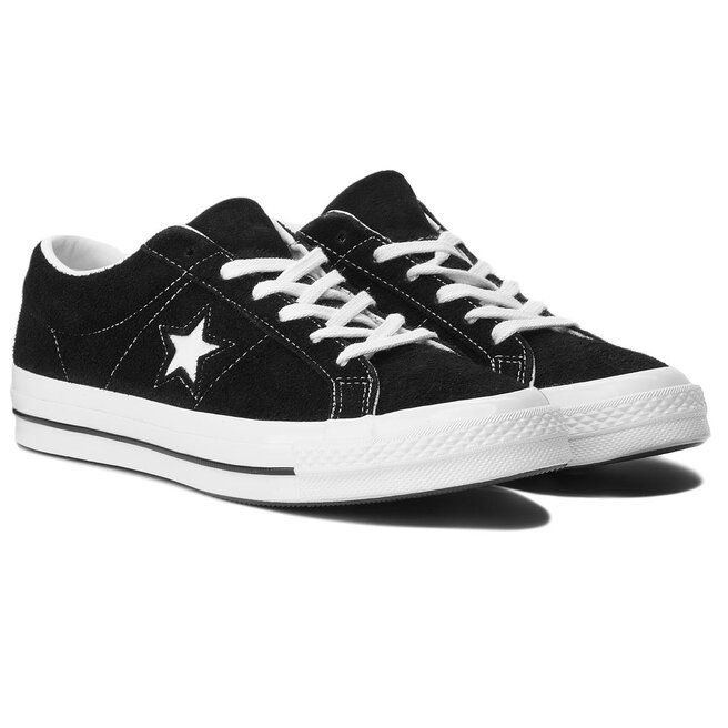 de Converse One Star Ox Black/White/White | zapatos.es