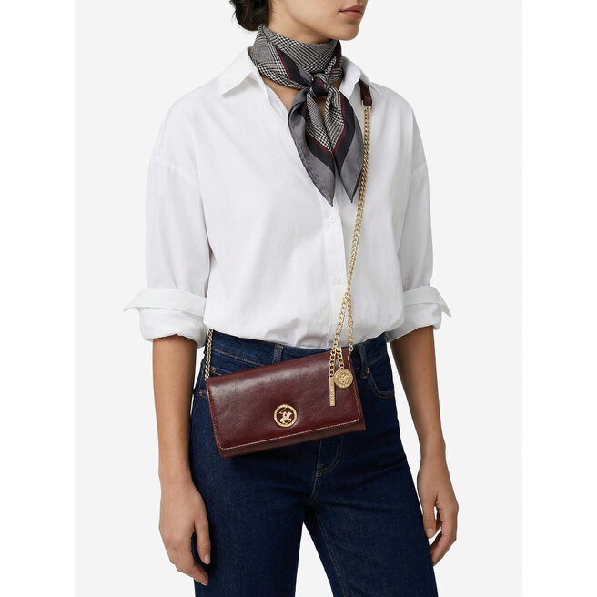 Portfel Beverly Hills Polo Club CEO-BHPC-W1-001-SS26 Brązowy -