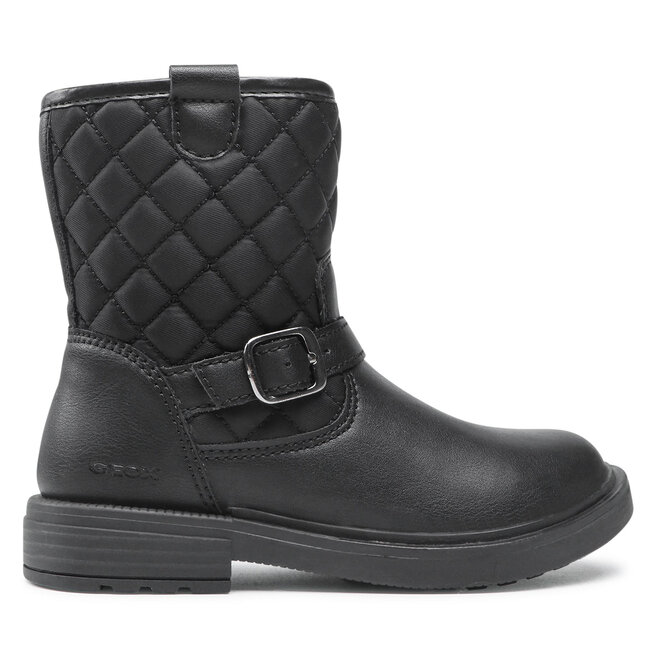 Geox Kozačky Geox J Eclair G. H J169QH 054FU C9999 S Black
