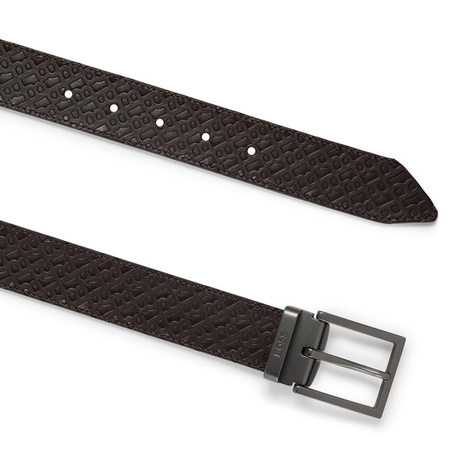 Boss Мъжки колан Boss 50492589 Dark Brown 202
