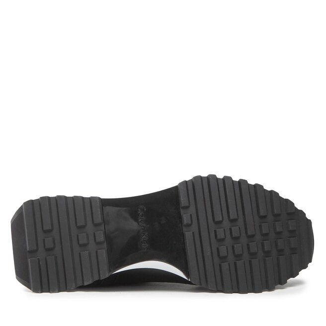 Calvin Klein Sneakers Calvin Klein Low Top Lace Up Mix HM0HM00853 Ck Black BEH