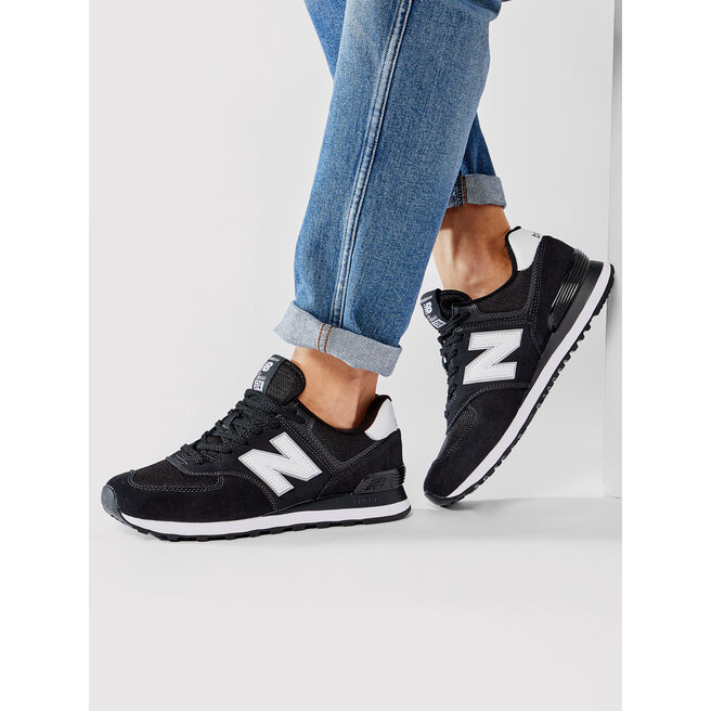 Sneakers New Balance ML574EE2 Noir • Www.chaussures.fr