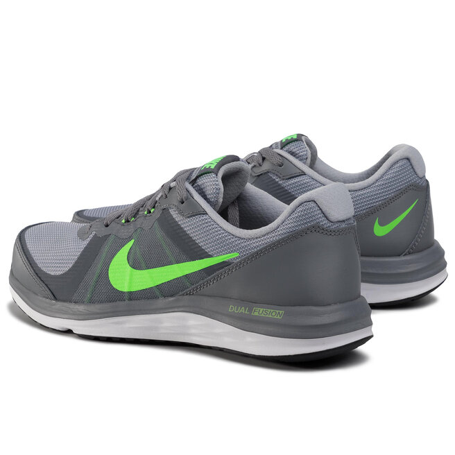 Buty Nike Dual Fusion X 2 (GS) 820305 003 Cool Grey/Vltg Grn/Wlf Gry/Wht |  eobuwie.com.pl