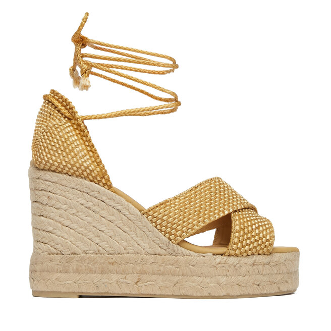 Espadryle Castañer Becca/8ED/298 Beżowy - kobiece