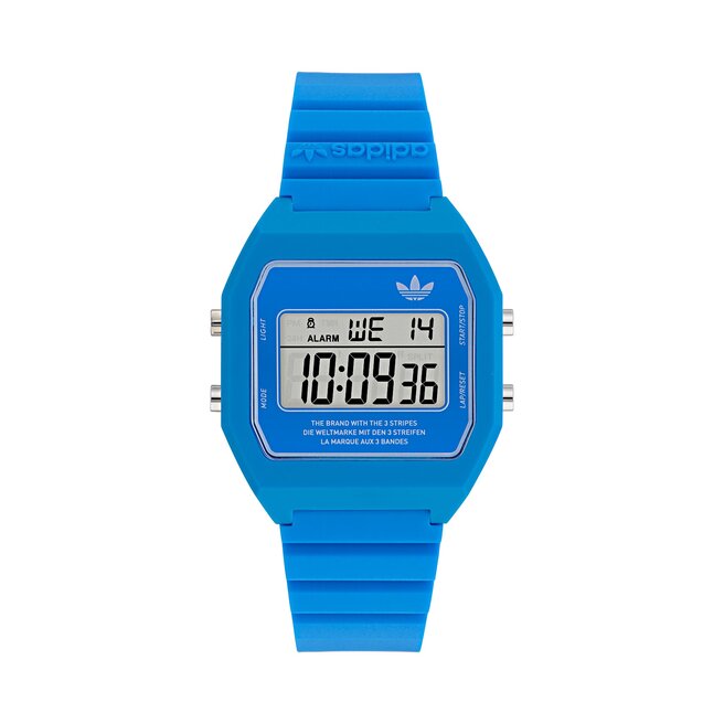 Ρολόι adidas Originals Digital Two AOST23559 Μπλε