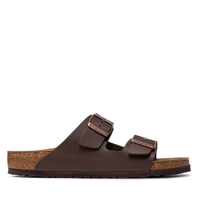birkenstock arizona dark brown womens