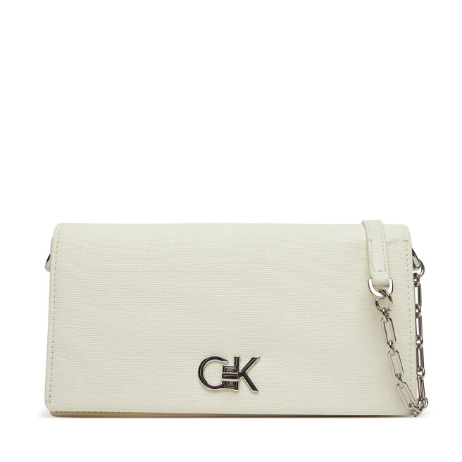 Torebka Calvin Klein Ck Mini Chain Bag_Tex - Biały