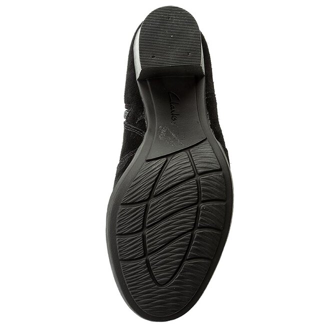 Otoño Llevando Encommium Botas Clarks Enfield Senya 261288474 Black Suede | zapatos.es