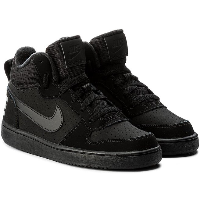 Zapatos Nike Borough Mid 839977 001 Black/Black/Black • Www.zapatos.es
