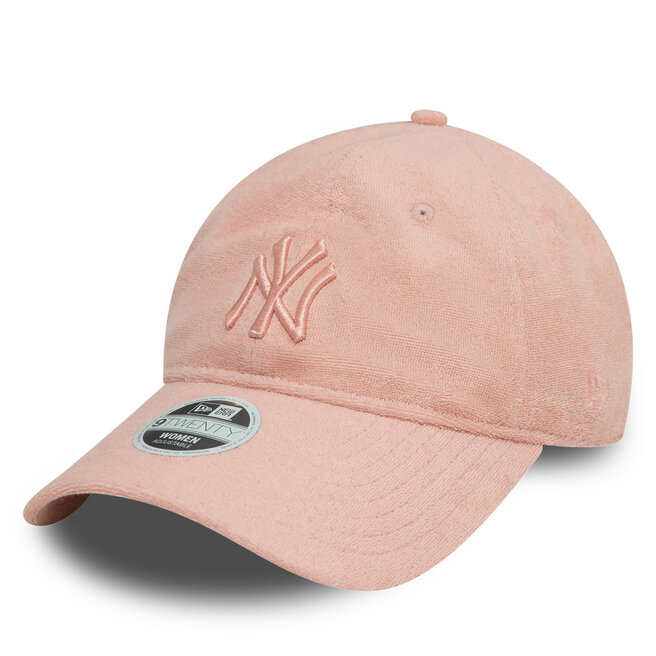 Czapka z daszkiem New Era New York Yankees Towelling 9Twenty - Różowy