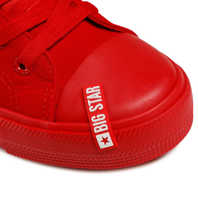 Big Star Shoes Plátenky Big Star Shoes HH274677 Red