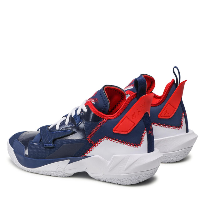 Nike Topánky Nike Jordan Why Not Zero.4 DD4887 400 Blue Void/White/University Red