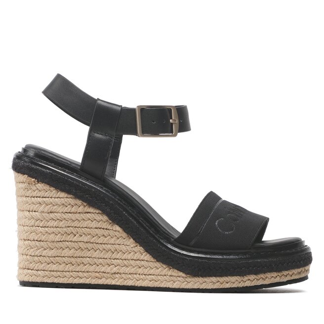 Calvin Klein Espadrilky Calvin Klein Wedge 70HH HW0HW01499 Ck Black BEH