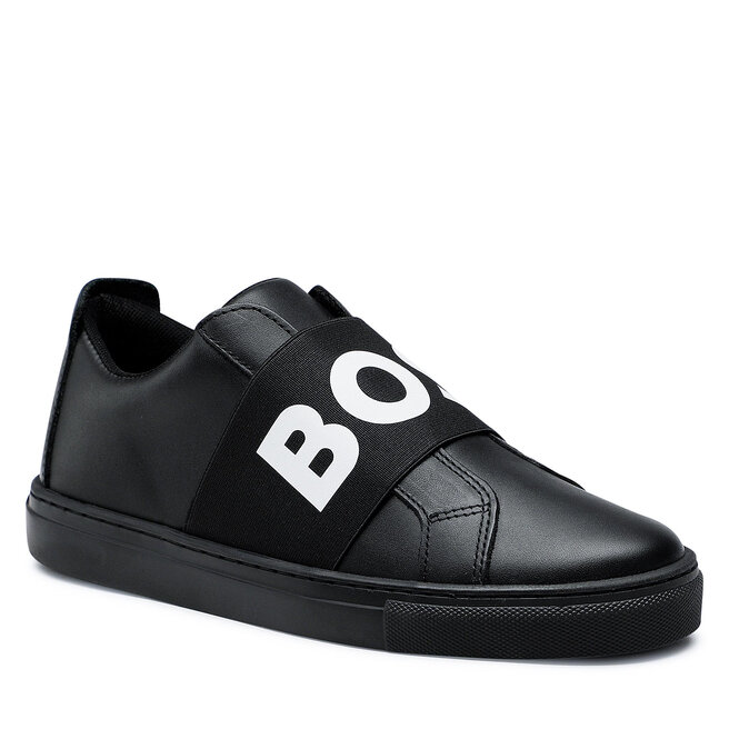 Sneakers Boss J29299 S Black 09B 09B imagine noua gjx.ro