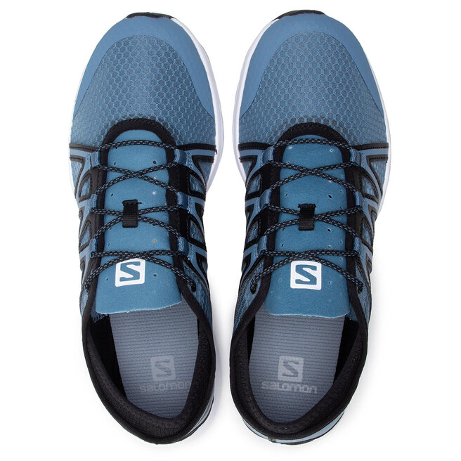 salomon blue trainers