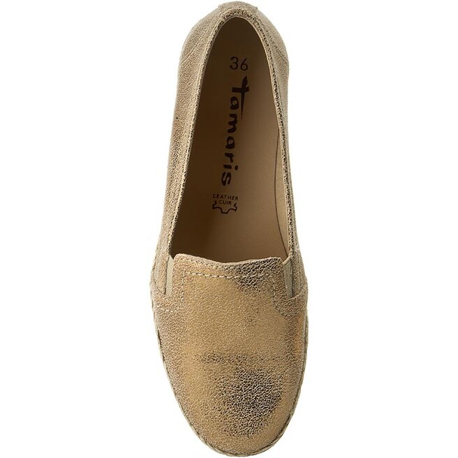 Tamaris discount espadrilles gold