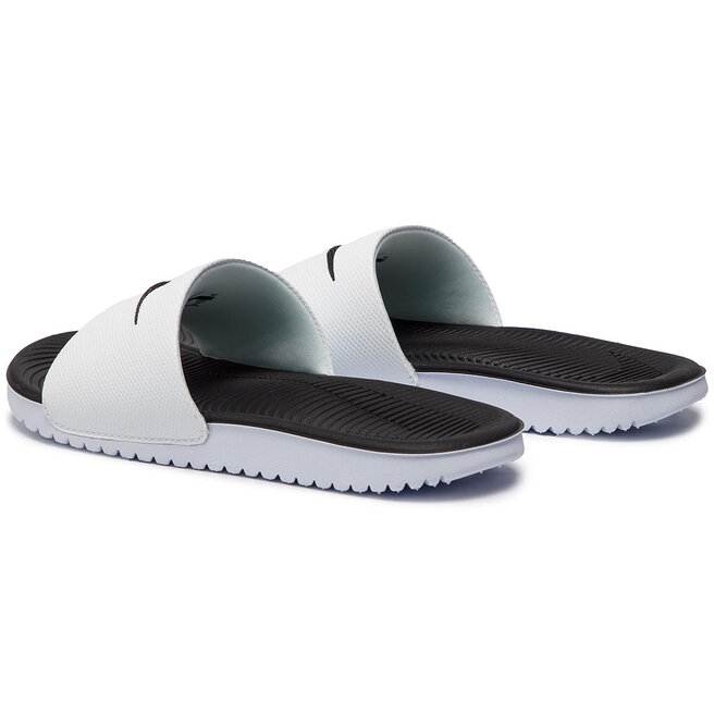 Nike Sandaler Nike Kawa Slide (GS/PS) 819352 100 White/Black