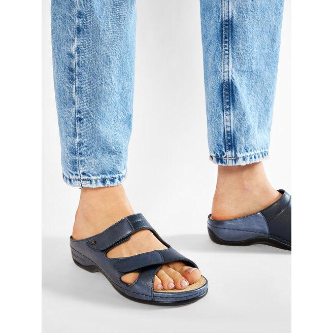 Berkemann Чехли Berkemann Janna 01027 Blau Perlato 371
