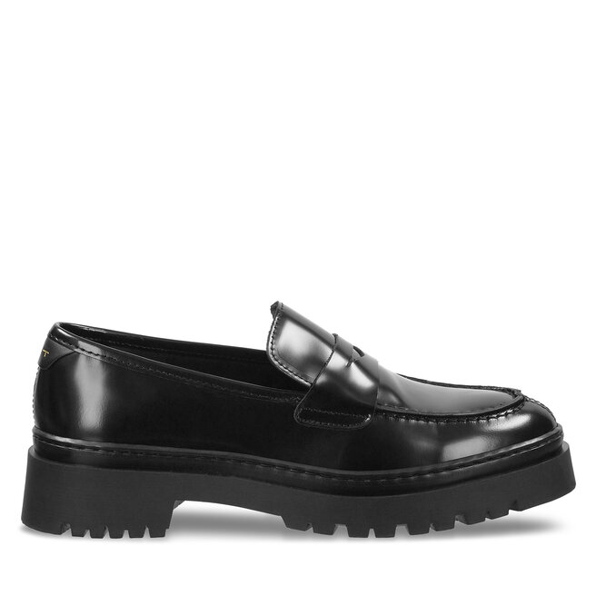 Loafersy Gant - Czarny