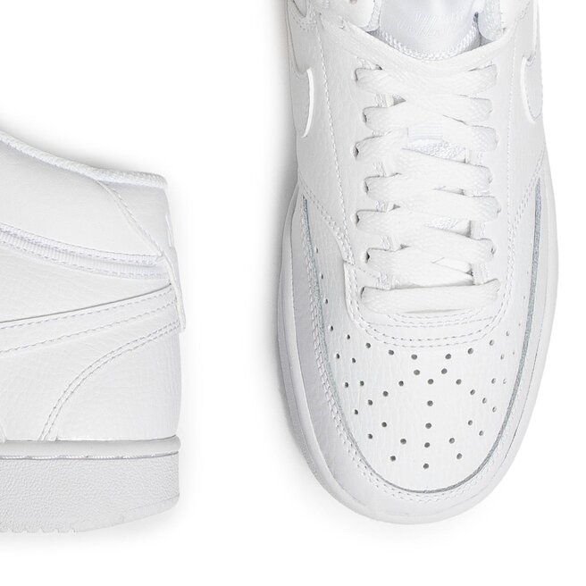 Nike Pantofi Nike Court Vision Mid CD5436 100 White/White/White