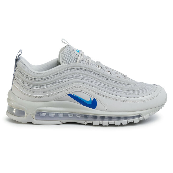 Nike air max 97 trainer light bone / hero blue on sale