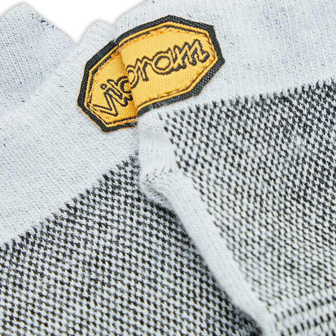 Vibram Fivefingers Rövid unisex zoknik Vibram Fivefingers Atlethic No-Show S21N02 Light Grey