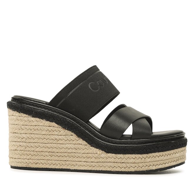 Calvin Klein Еспадрили Calvin Klein Wedge 50Hh HW0HW01498 Ck Black BEH