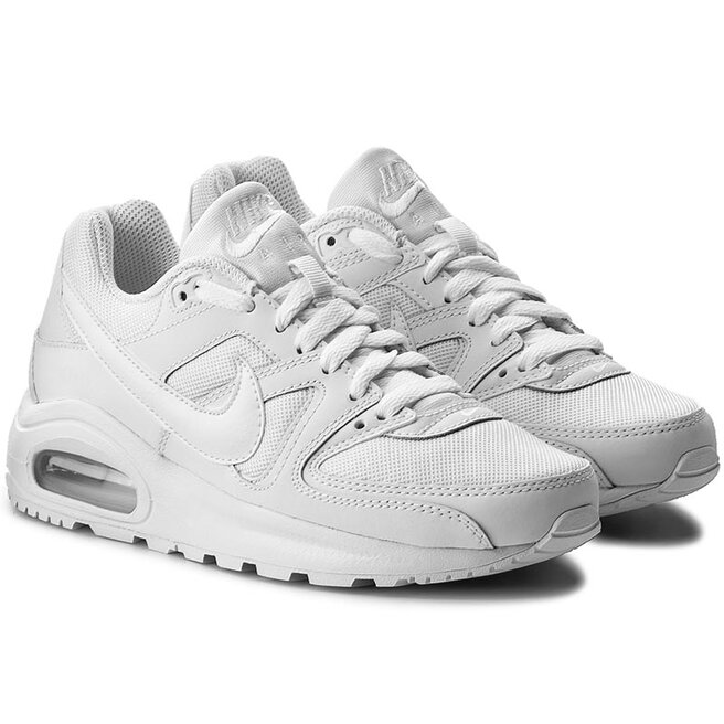 China preposición episodio Zapatos Nike Air Max Command Flex (GS) 844346 101 White/White/White •  Www.zapatos.es