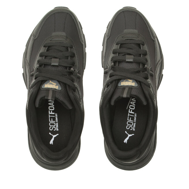 Puma Sneakersy Puma Cassia Via 389223 08 Puma Black/Shadow Gray/Gold 08
