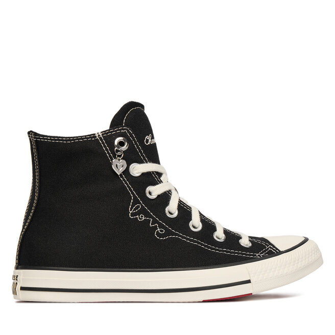 Trampki Converse Chuck Taylor All Star Hearts A19056C Czarny - kobiece