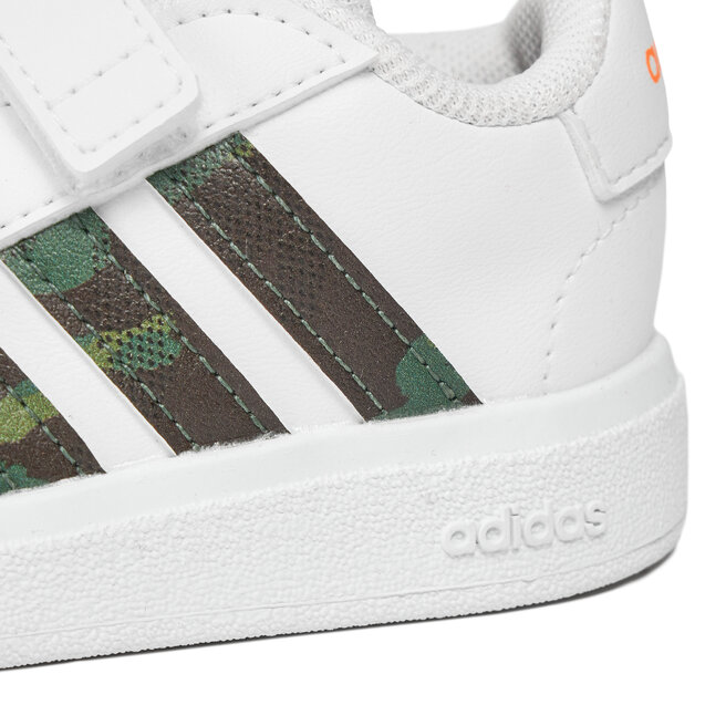 adidas Pantofi adidas Grand Court Lifestyle Hook and Loop Shoes IF2886 Alb