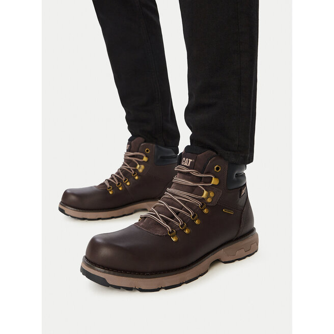 Trapery CAT Footwear Pursue HIker Wp P726852 Brązowy ciemny