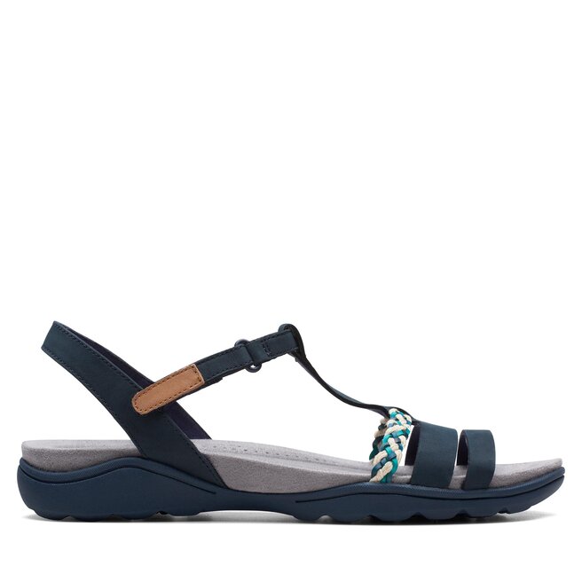 Sandały Clarks Amanda Tealite - Granatowy