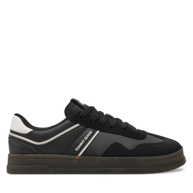 Sneakersy Tommy Jeans Tjw Court Sneaker - Czarny