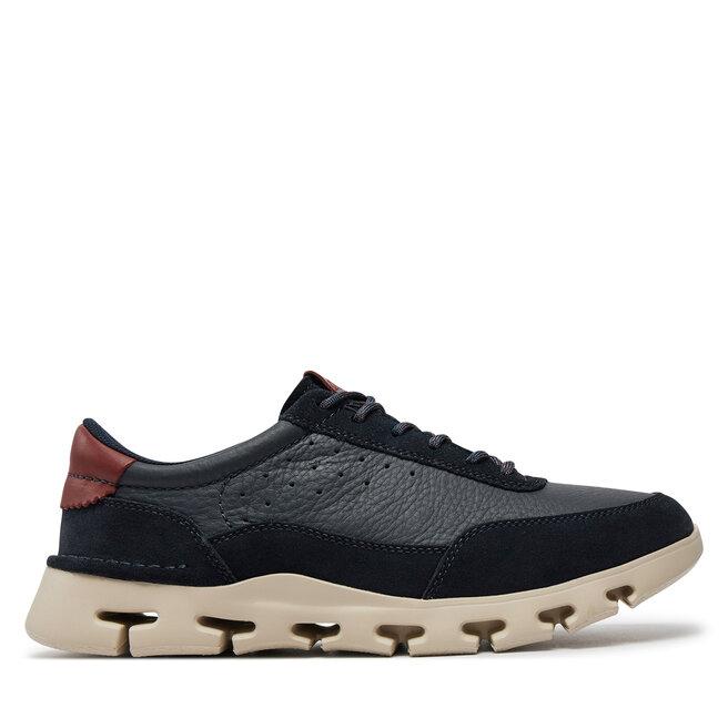 Sneakersy Clarks Nature X One - Granatowy