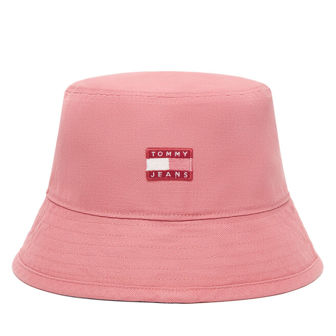 Kapelusz Tommy Hilfiger Heritage Bucket - Różowy