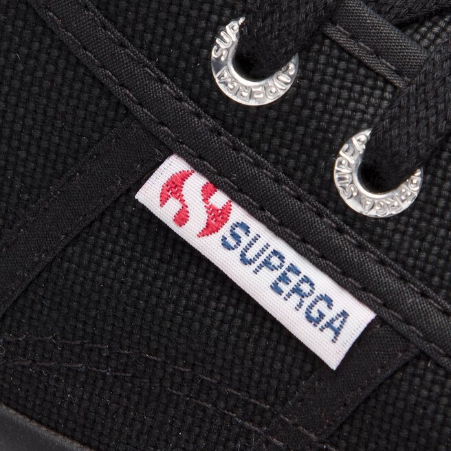 Zapatillas Superga 2754 Cotu S000920 Full Black 996 zapatos.es